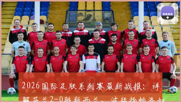 2026国际足联系列赛最新战报：详解芬兰2-0胜新西兰，波赫扬帕洛如何一锤定音
